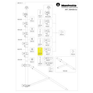 Manfrotto R069.06 Brake Shoe For Collar ( Set Of 5 )