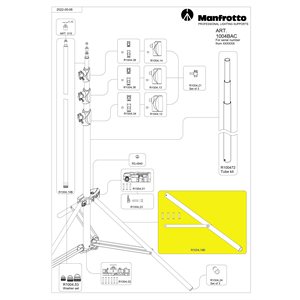 Manfrotto R1004.18B Manfrotto Leg For 1004Bac Stand