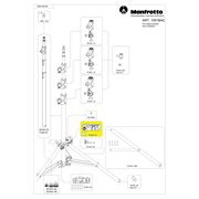 Manfrotto R1051.01 Asm Upper Main Casting Manfrotto R1051.01 Asm Upper Main Casting