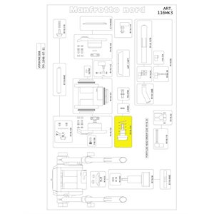 Manfrotto R116.116 Friction Adjustment Knob