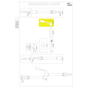 Manfrotto R143.09 Locking Lever For Magic Arm