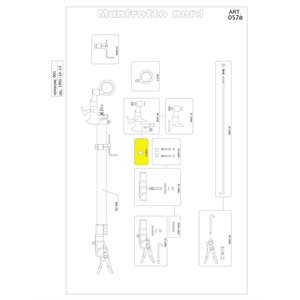 Manfrotto R3.2500 Foot Piece Rubber Set Of 5