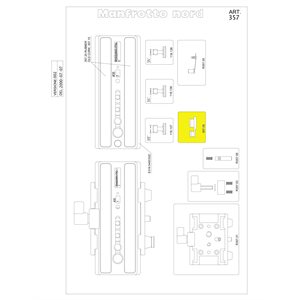 Manfrotto R357.09 Rubber Keeper, 501Pl