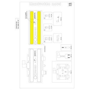 Manfrotto R357.20 Ass Rubber 2 Pieces