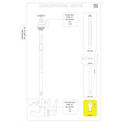 Manfrotto R359.02 Tube Adapter With Screw