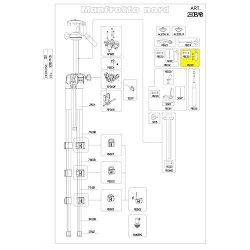 Manfrotto R390.06 Cover Manfrotto R390.06 Cover