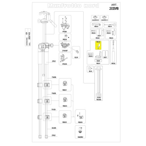 Manfrotto R390.30 Manfrotto Cap For 390Rc2