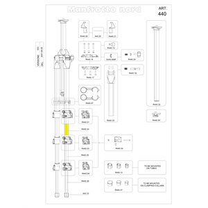 Manfrotto R440.34 2Nd Leg Section