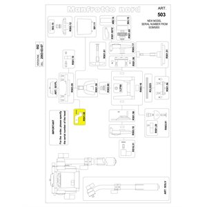 Manfrotto R501.08 Release Lever