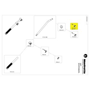 Manfrotto R504.50 Lock Off For Pan Handle