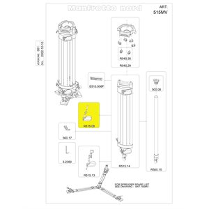 Manfrotto R515.08 Top Lever