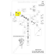 Manfrotto R519.30 Tilt Selector Knob Assy