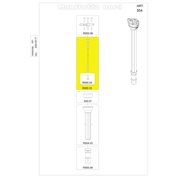 Manfrotto R555.03 Threaded Shaft Assy, 756B Tripod