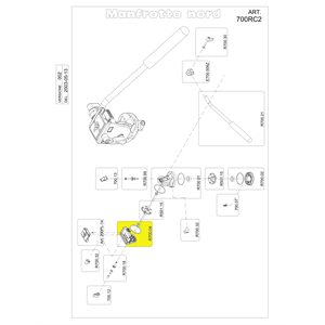 Manfrotto R700.04 Top - Side Housing