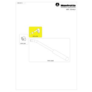 Manfrotto R701.219 Pan Handle Locking Lever