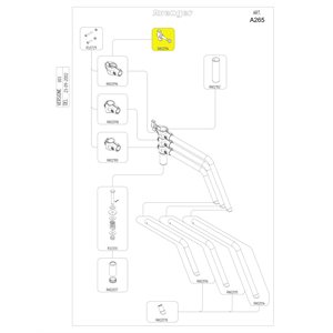 Avenger RA02194 Knob With Threaded Bushing