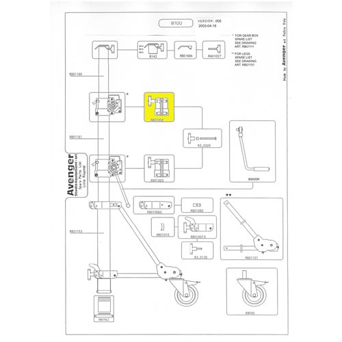 Manfrotto RB01002 Collar For Pipe 60mm Manfrotto RB01002 Collar For Pipe 60mm