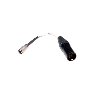 SOUND DEVICES XL-H4 4-PIN XLR-M TO 4-PIN HIROSE SOUND DEVICES XL-H4 4-PIN XLR-M TO 4-PIN HIROSE
