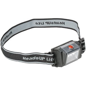 Pelican Heads Up Lite, 3 LED & 3AAA Batteries